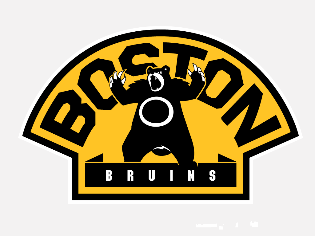 Boston Bruins logo fabric transfer